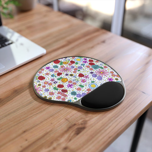 Mouse Pad With Wrist Rest