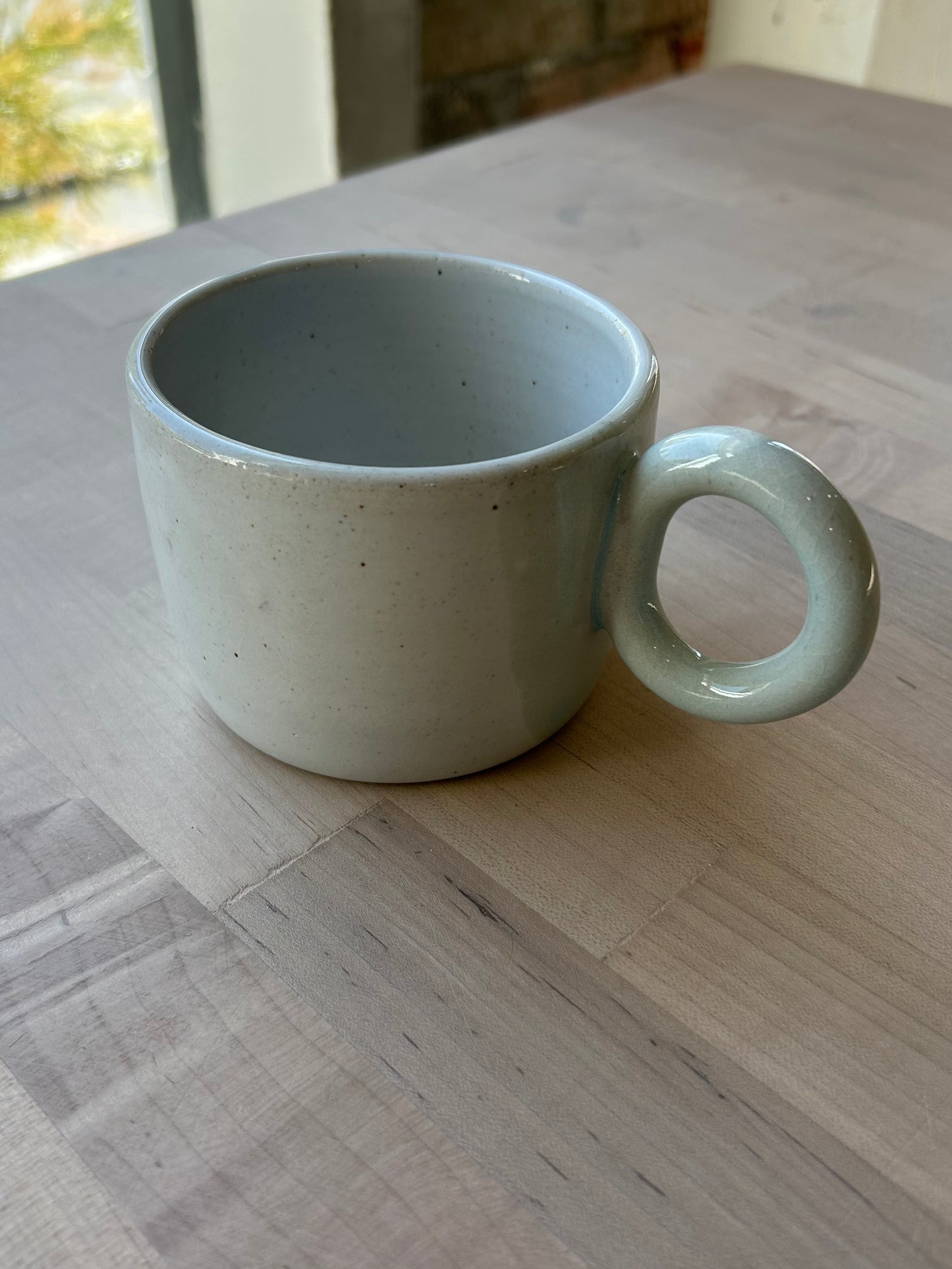 Circle Handle Mug