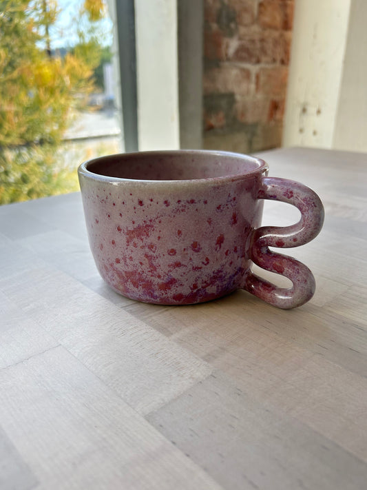 Squiggle Handle Mug